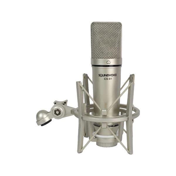 MICROFONE CONDENSADOR SOUNDVOICE CS-01