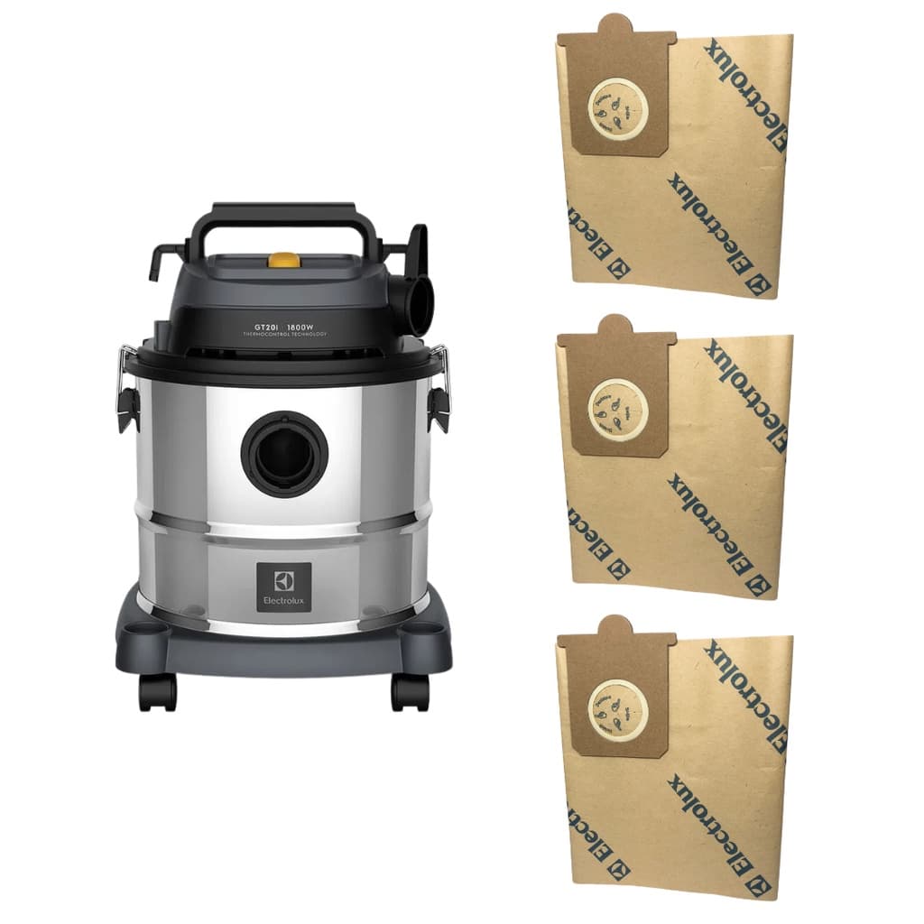 Filtro Descartável Saco Coletor Aspirador de Pó Electrolux Gt12i Gt20i