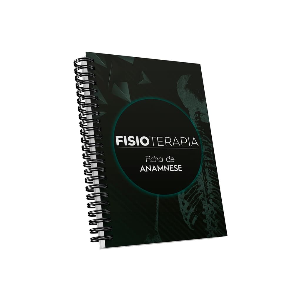 Caderno Ficha anamnese Fisioterapia