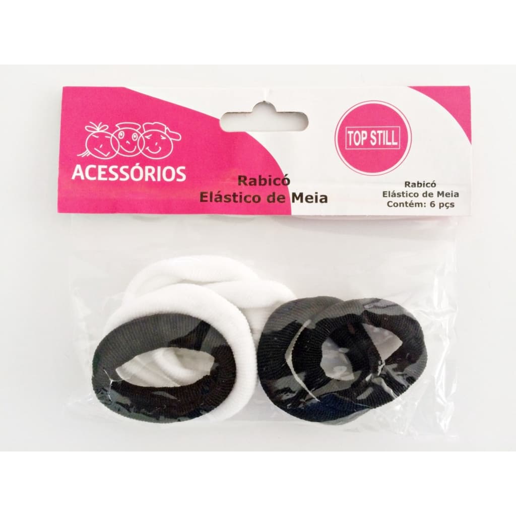 Rabicó / Xuxinha Elastico De Meia - Pacote Com 06 Unidades P