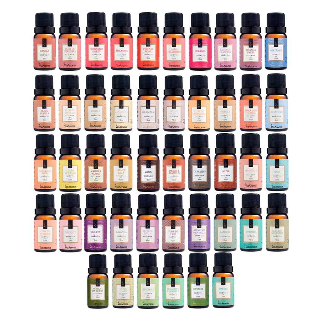 Essências Para Aromatizador Elétrico Via Aroma - 10ml