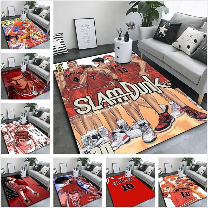 Personalizável Dunk Master Esportes Juventude Tapete De Cabeceira Das Crianças Estudo Sofá Entrada Antiderrapante E Abso