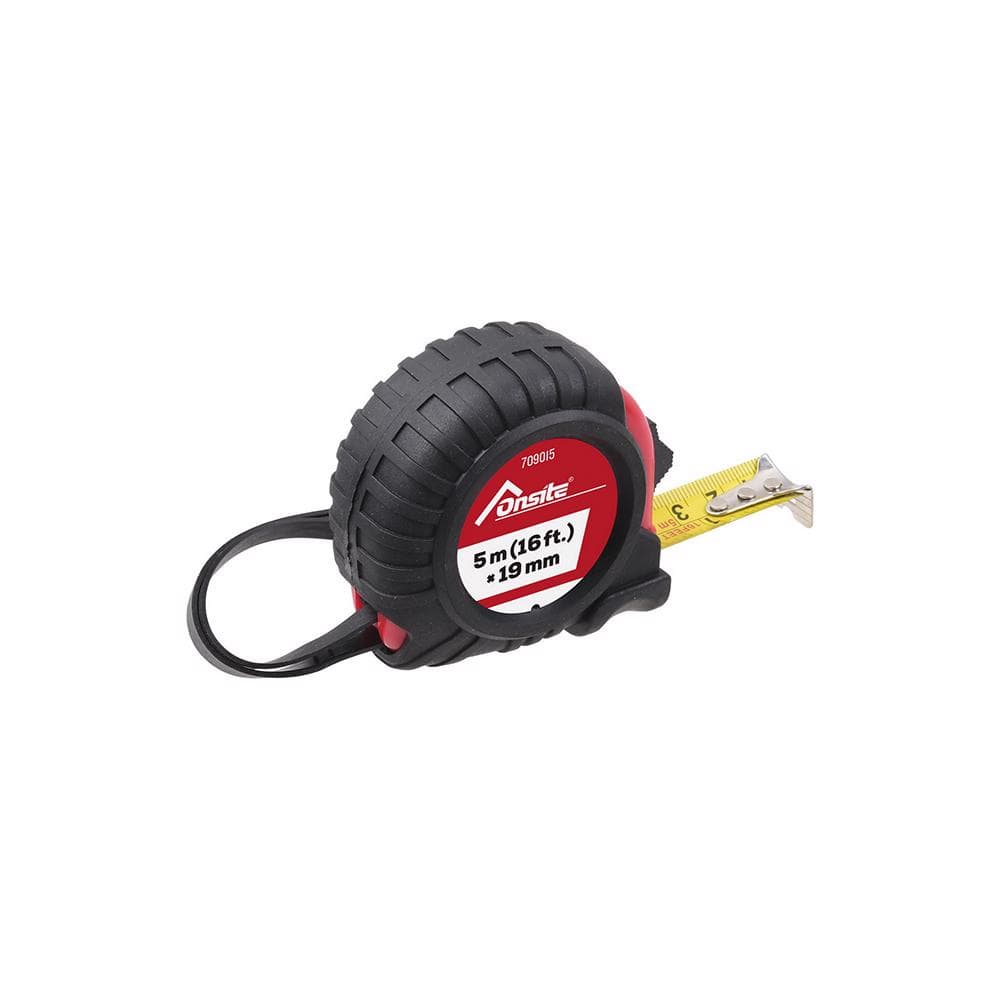 Trena Métrica Emborrachada 5m X 19mm (709015) - Onsite