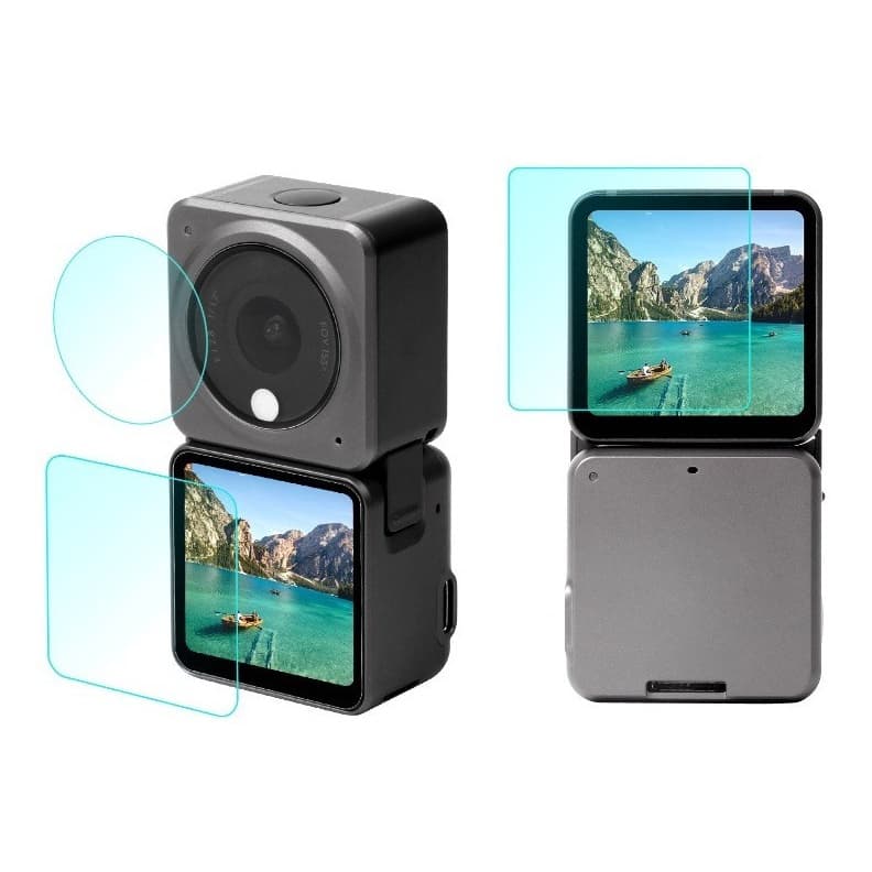 Película Protetora Dji Osmo Action 2 ( 3 Peças )