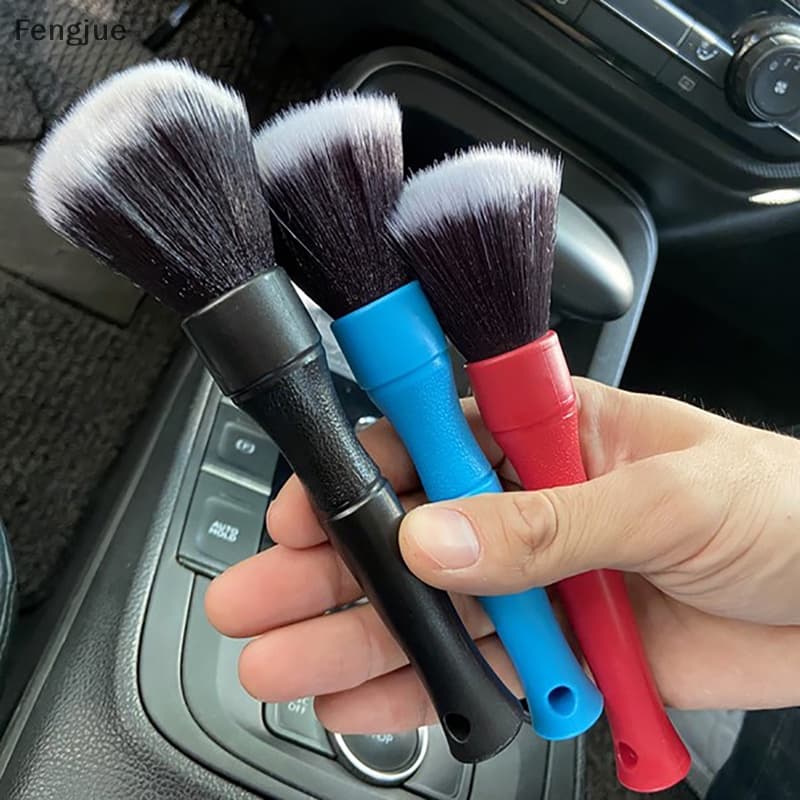 Fengjue Escova De Limpeza Portátil Ferramentas De Detalhamento Ultra Macias Para Cabelos Dashboard Ar Condicionado BR