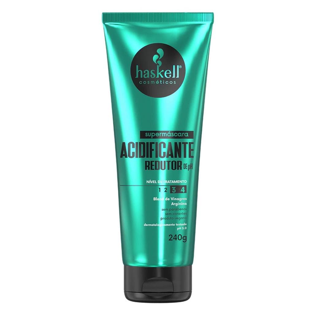 Supermáscara Acidificante Redutor de pH Haskell 240g Reconstrução