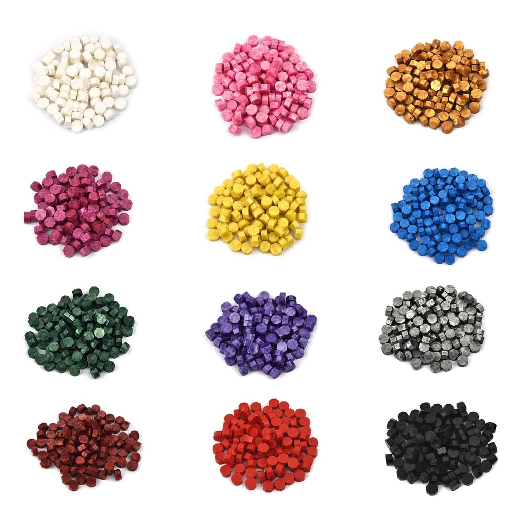 100 Pcs Ber Bag Cera de Vedação para Selo Scrapbook Decoraion DIY Craft Stamp Decotaion Cartão de Convite Partículas de Cera