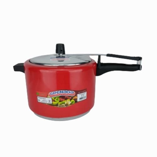Panela De Pressão 7 Litros Aluminio Segurança Vermelho