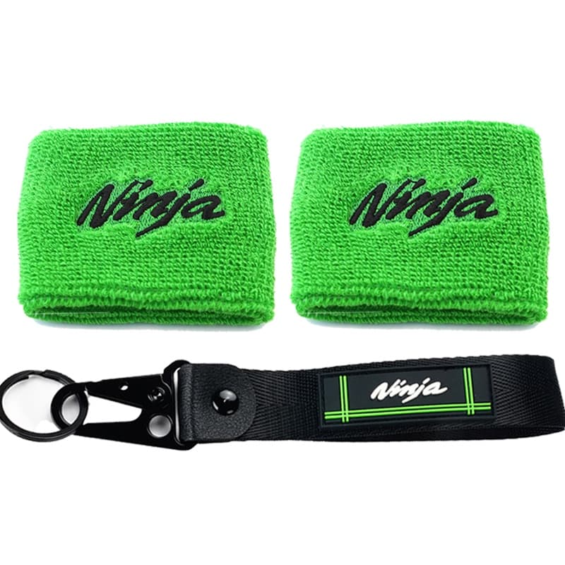 Logotipo Ninja/Z Motocicleta Freio Tanque De Óleo Capa Reservatório Meia Para Kawasaki 250 300 ZX-6R ZX6R ZX10R ZX12R ZX