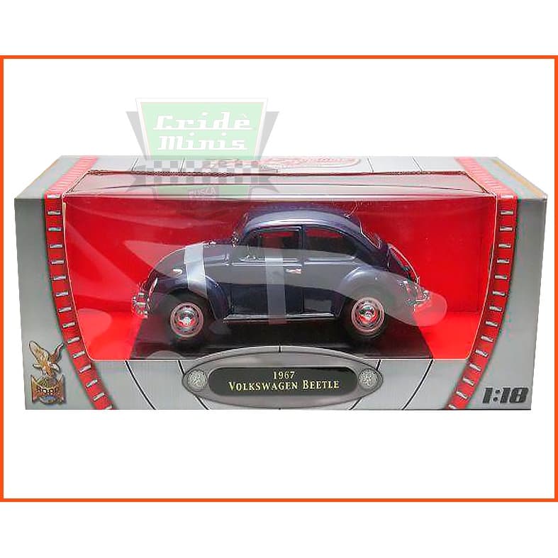 Fusca Sedan 1967 Azul - Fora de catálogo - escala 1/18