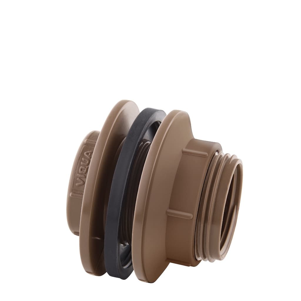 Adaptador com Flange Ajustável 50 mm x 1.1/2" – Encaixe Preciso e Conexão Segura