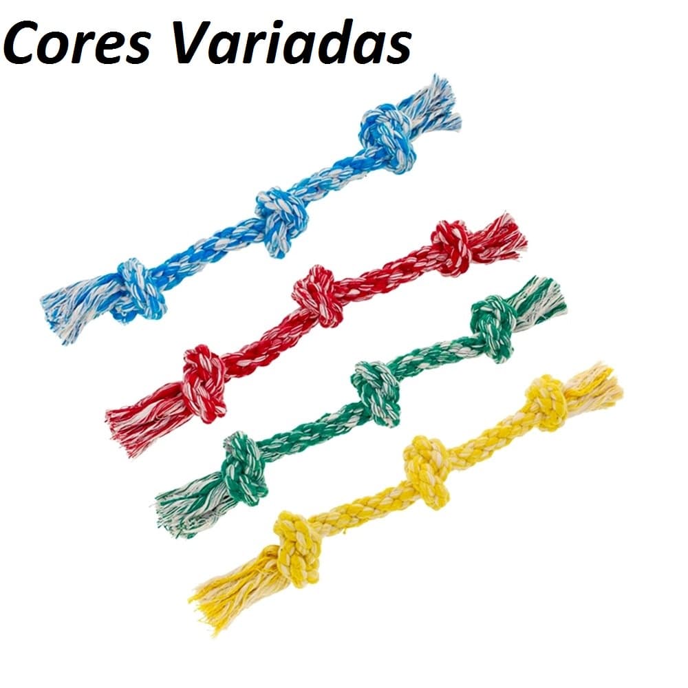 Brinquedo Interativo Dental Bone 3 Nós