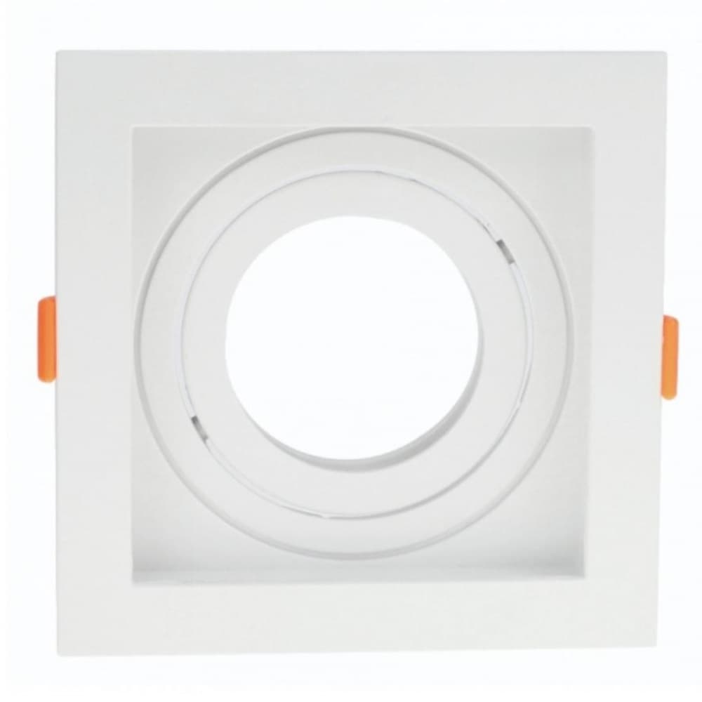Spot Flea Embutir Recuado PAR20 Direcionável Quadrado Branco Nordecor