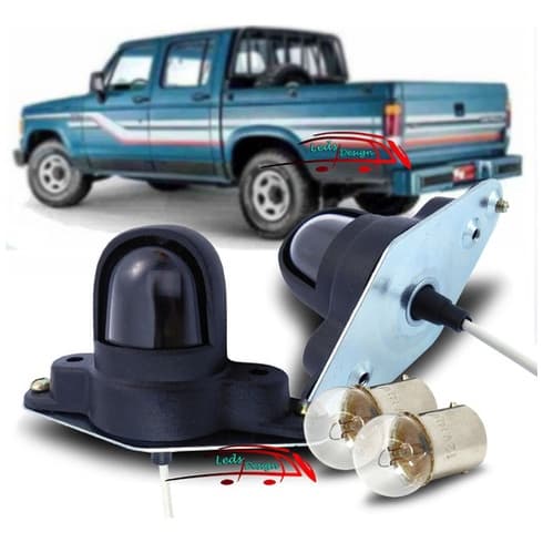 Par Lanterna Luz Placa Chevrolet A20 C20 D20 A-20 C-20 D-20