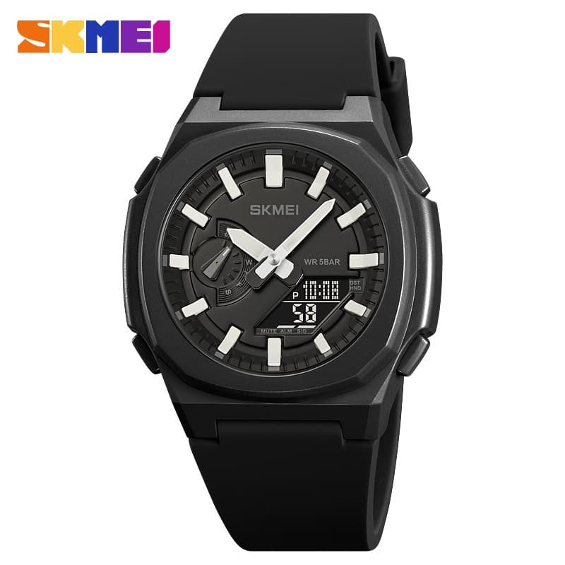 SKMEI 2091 Relógios Esportivos À Prova D'água Chrono Wriswatch 5 Alarmes Data Relógio reloj hombre Com Movimento Digital Japonês