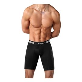 Cueca Box Boxer Long Leg Microfibra Pernas Comprida Ciclista