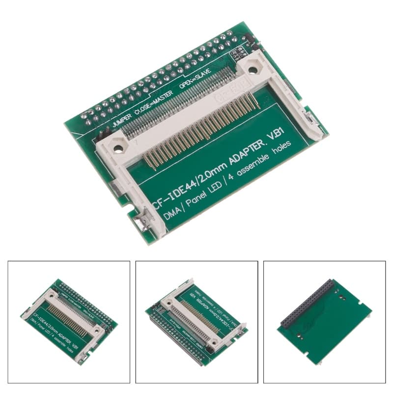 Cartão De Memória Flash Compacto UTAKEE CF Para Laptop 2 5 Placa De Unidade De 40 Pinos Adaptador HDD IDE