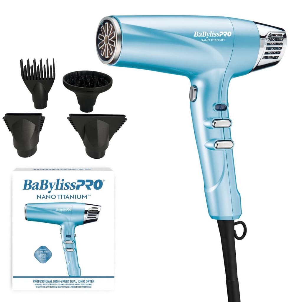 Secador Babyliss Nano Titanium Dual Ionic 1700w 127v Ou 220v