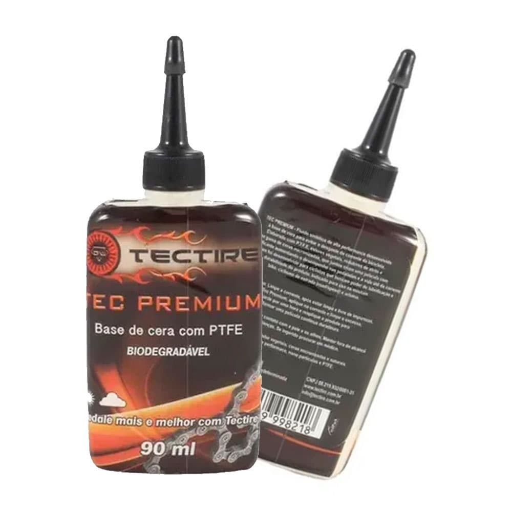2 Lubrificante De Corrente Bike 90ml Cera Premium Tectire