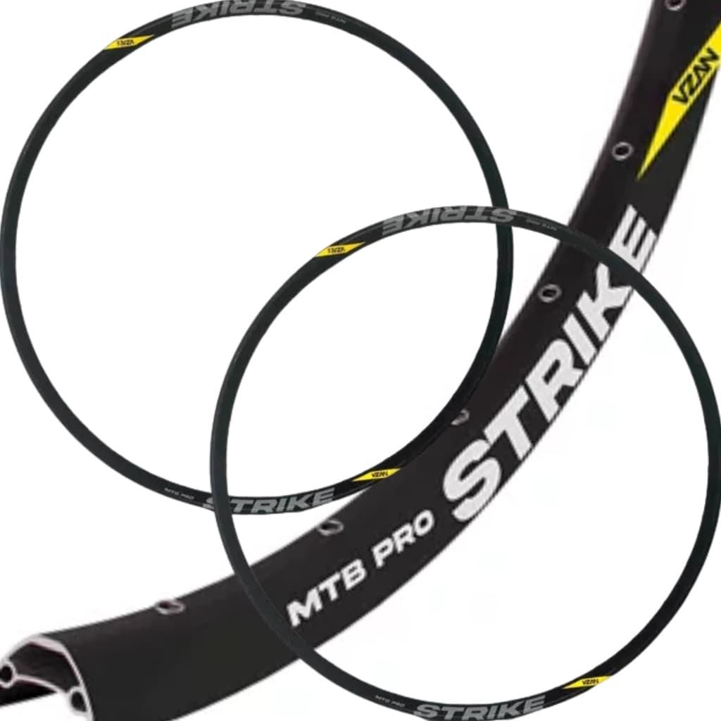 Par Aro 29 Tubeless Striker 32F Pro C/ Ilhós  Aros Vzan Striker Pro 32 Furos