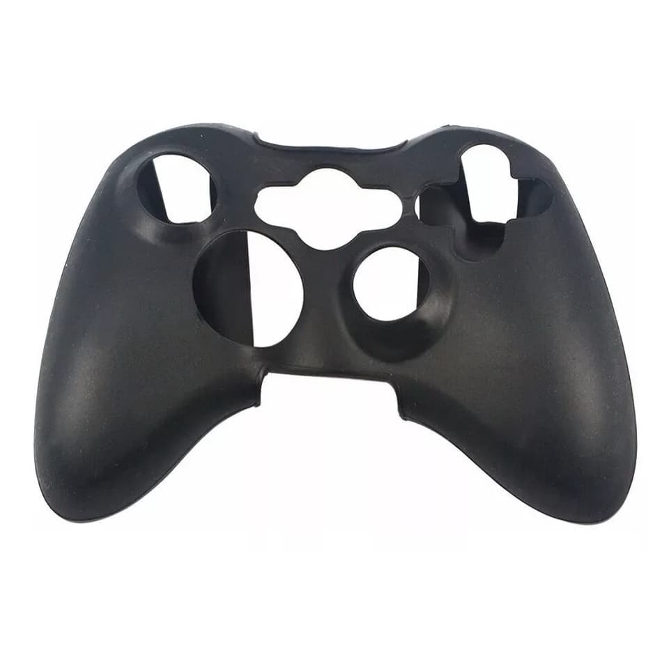 Capa de Silicone Lavável Para Controle de X-Box 360 Preto