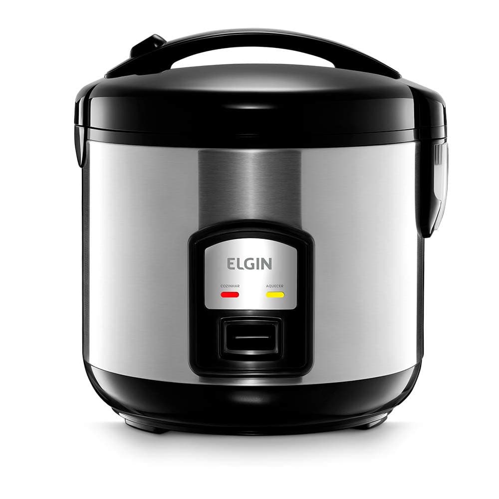 Panela de Arroz Elétrica 5 Xícaras 1 Litro Antiaderente Arrozeira 400W Aquece e Cozinha PAR1001 Elgin