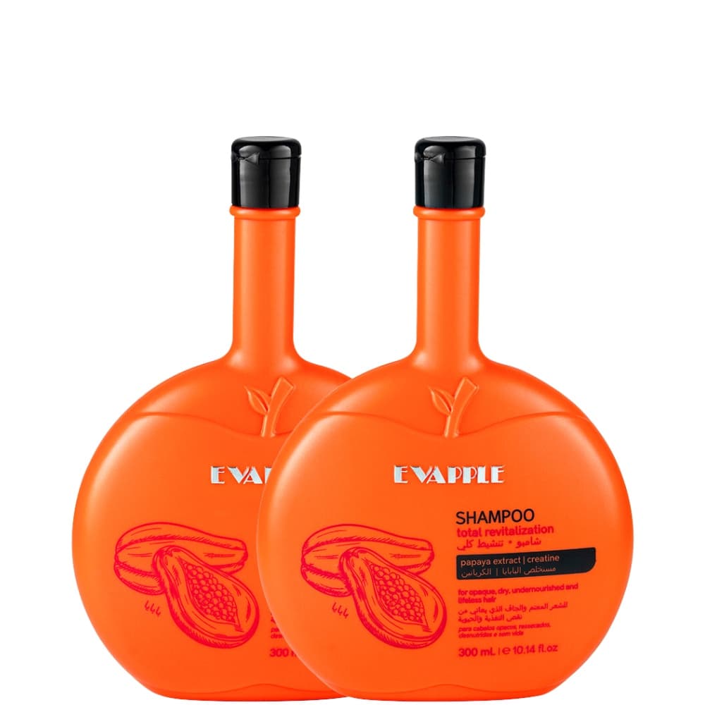 Kit Shampoo e Condicionador Papaya - Evapple