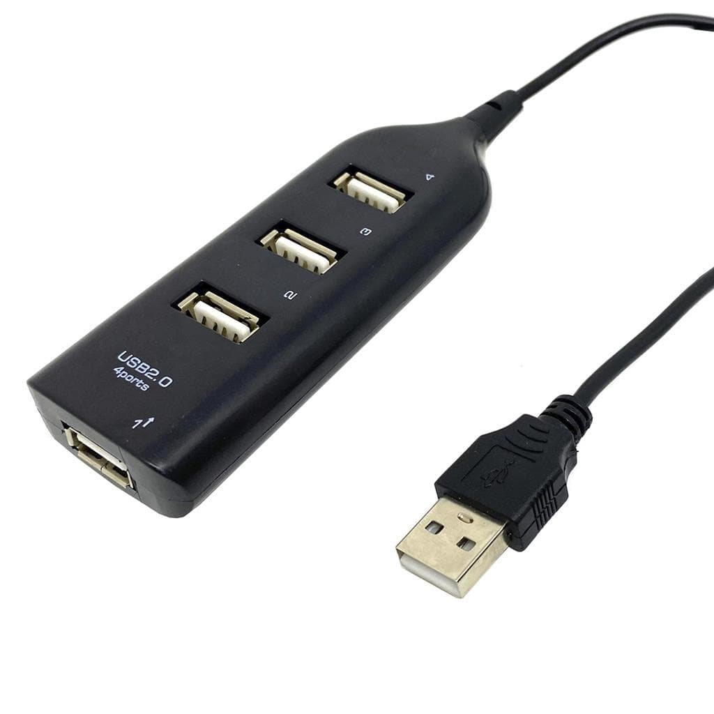 HUB 4 Portas USB 2.0 Universal Extensor Alta Velocidade Teclado Mouse Pendrive