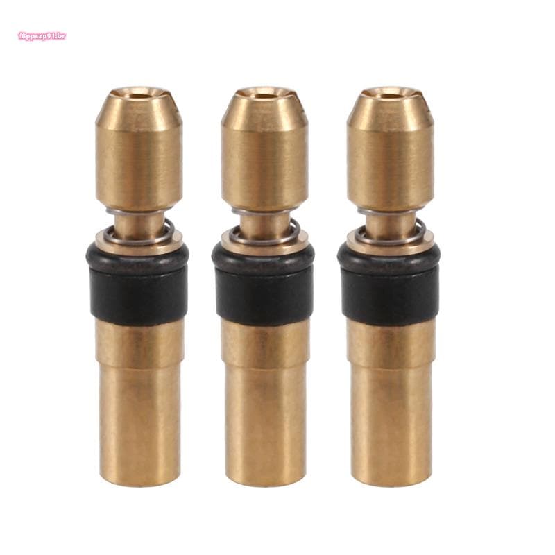 3PCS Cabeçote De Pistão De Três Estágios Cobre De Alta Pressão 6mm Bomba 30Mpa Peças De Reparo