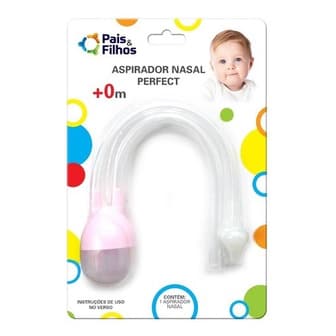 Aspirador Nasal Bebe Sugador Catarro - Pais E Filhos