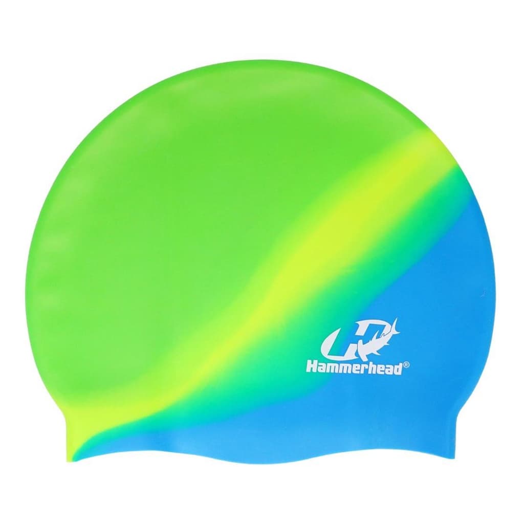 Touca De Natação Silicone Adulto Lisa Multicor Hammerhead