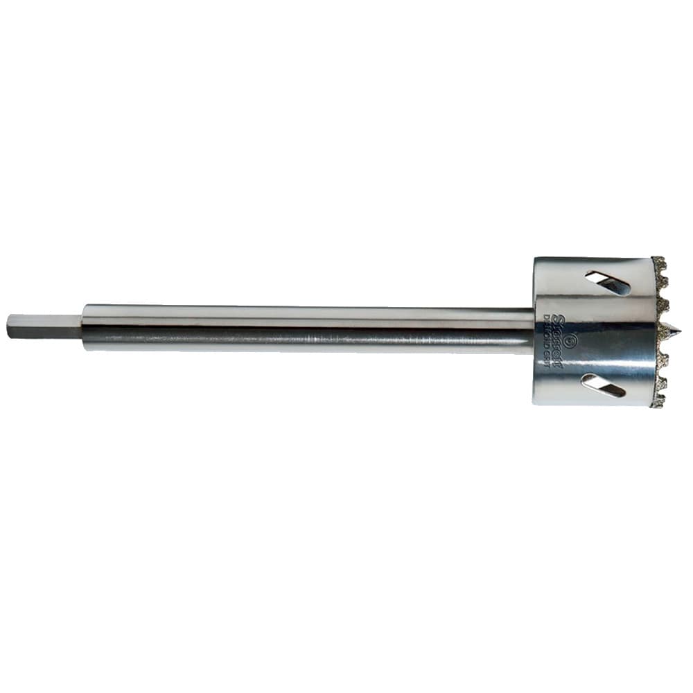 Serra Copo Diamantada 35mm 1.3/8 Pol com Haste DE035M Starrett