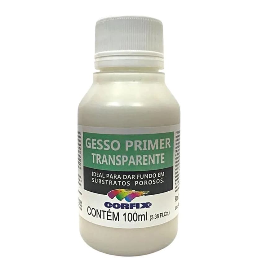 Gesso Primer Transparente Corfix 100ml
