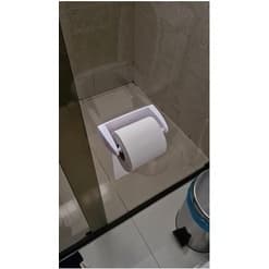 Porta Papel Higienico Suporte Adesivo Cabide Parede Banheiro