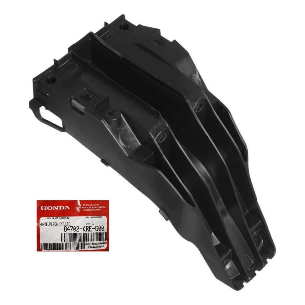 Paralama Traseiro Interno Moto Nxr Bros 160 Xre 190 Até 2024 Original Honda 84702-KRE-G00