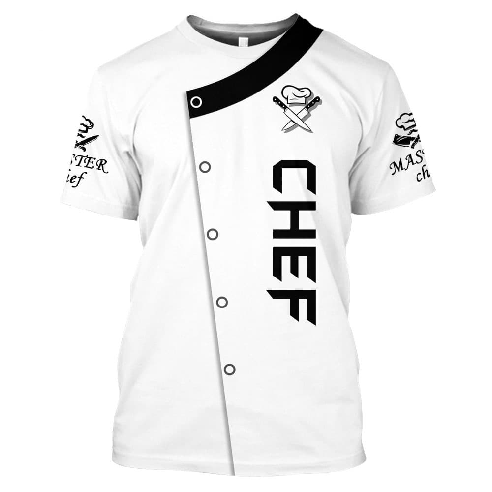Liasososo Unisexo Chef De Casaco Masculino Camisa Restaurante Cozinha Uniforme Hotel Cozinheiro