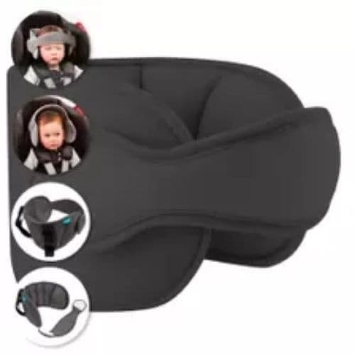 Apoio de Cabeça para Bebê Assento Carro Preto - Baby Style