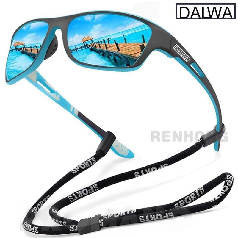 Dalwa Óculos De Sol De Pesca Polarizada Homens Caminhada Clássico UV400 Eyewear