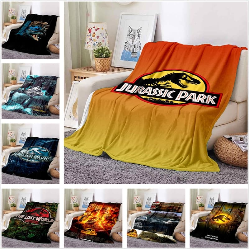 Cobertor De Dinossauro Jurássico , Sofá , Cochilo De Escritório , Ar Condicionado , Cama Macia E Confortável , Pode Ser