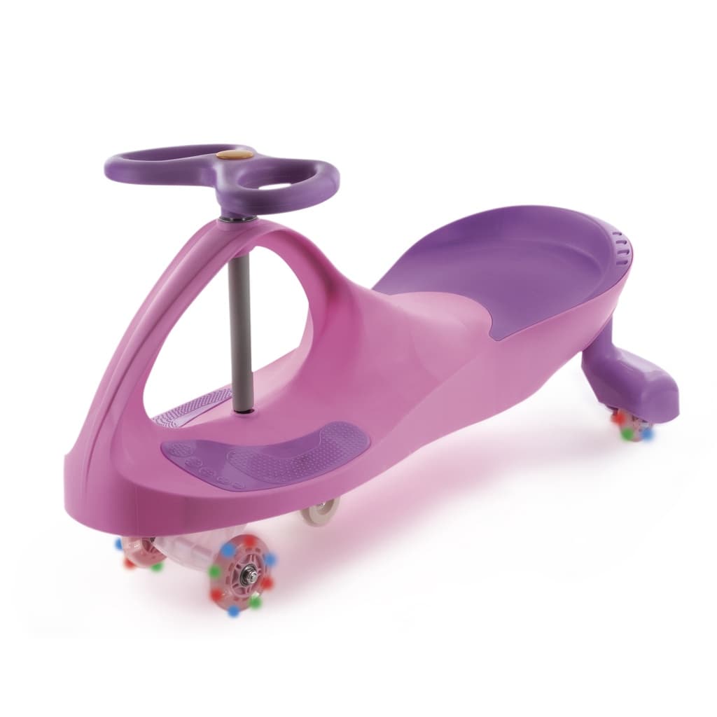Carrinho Gira 360° Zippy Car Rosa Com Luz Led Zippy Toys  5230
