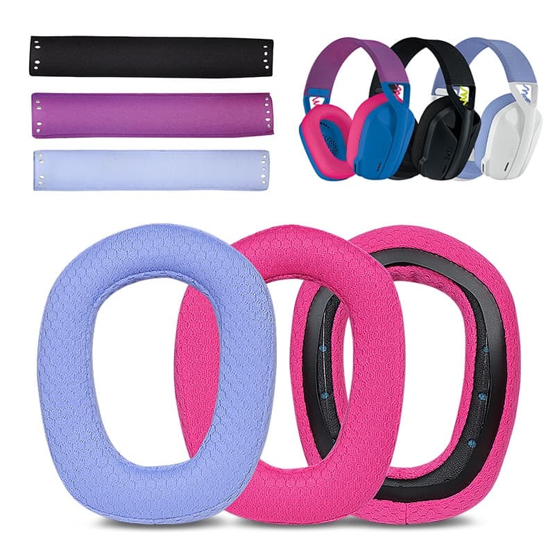 Fone de ouvido de substituição para fone de ouvido, almofada macia para logitech g435 g 435 logitechg435 fone de ouvido