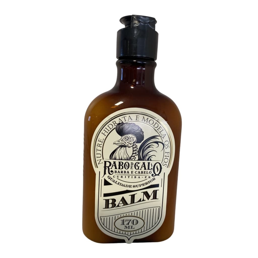 Balm Para Barda Cabelo E Bigode Rabo De Galo Nutre E Hidrata 170ml