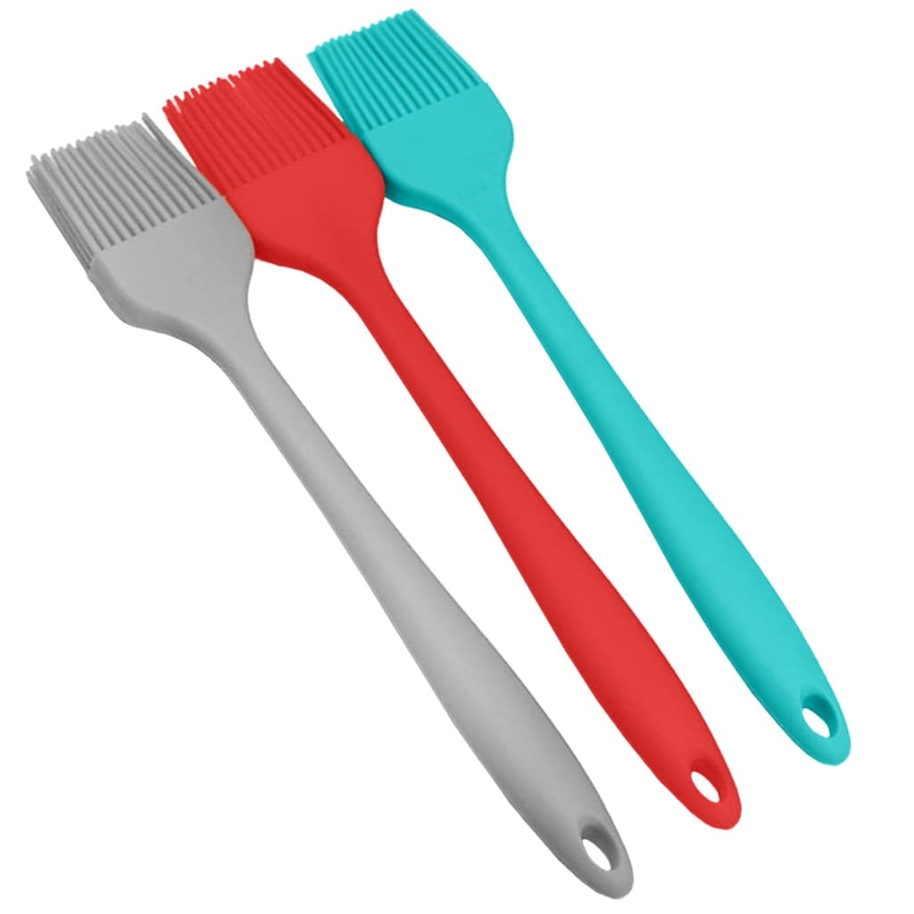 Pincel De Silicone Culinário Untador De Forma Frigideira Churrasco e Molhos