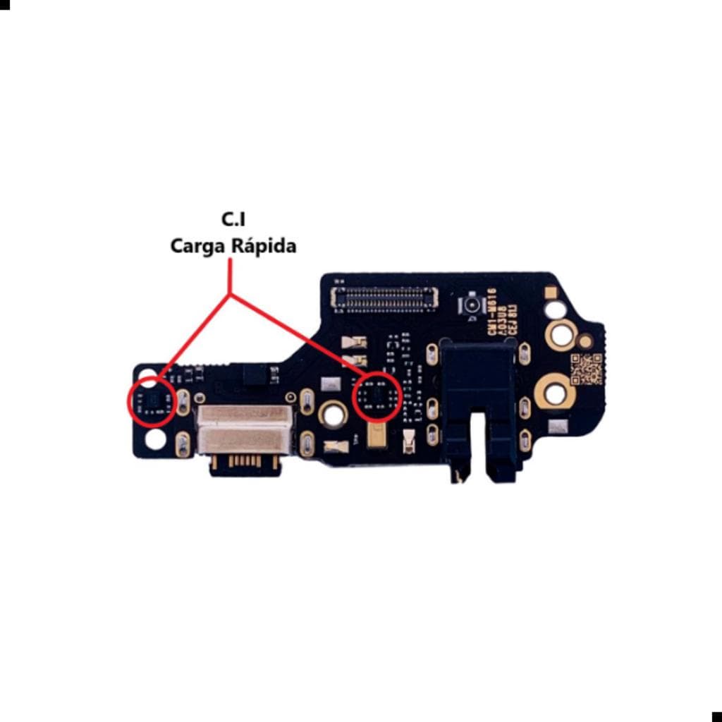 Placa De Carga Conector Compativel Com Xiaomi Redmi Note 8