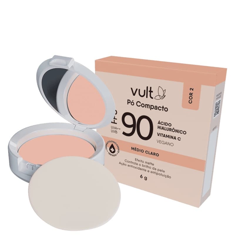 VULT PO COMPACTO FPS90 COR 2 MEDIO CLARO
