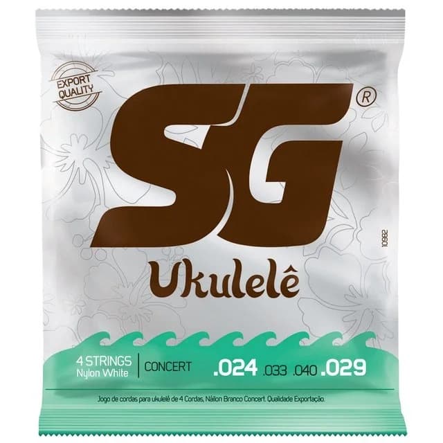 Encordoamento Sg Ukulele Nylon Concerto 10982