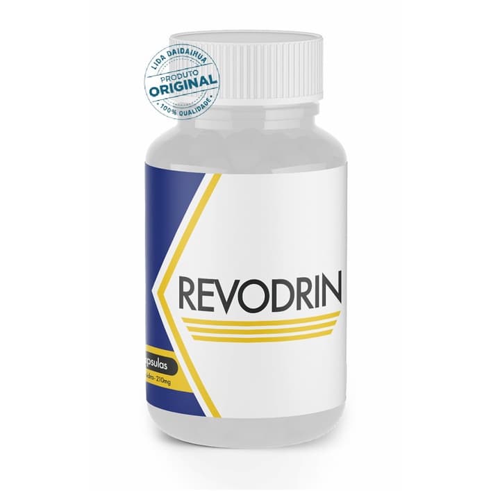 Revodrin - Suplemento Nutricional - 60 Cápsulas - Bem-Estar e Saúde