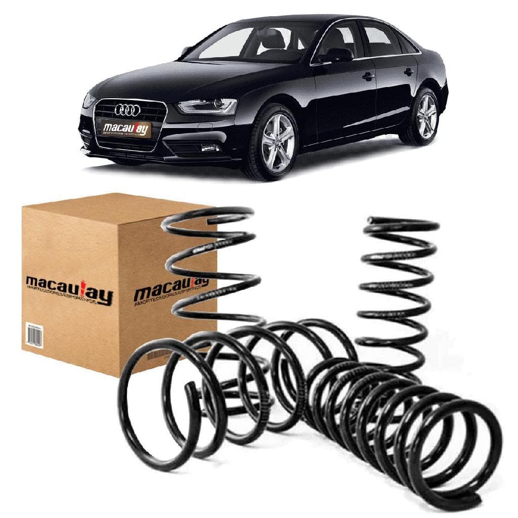 Jogo de 04 Molas Macaulay com Tamanho Original Audi A4