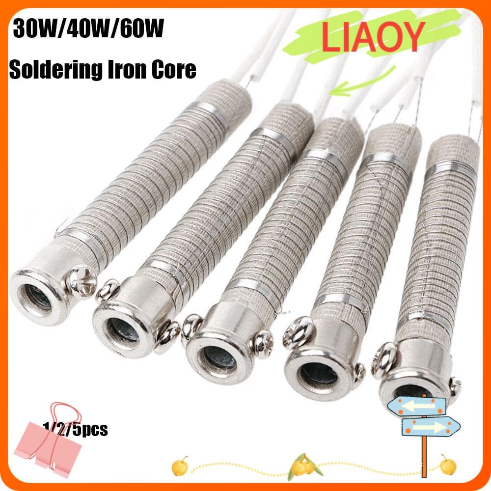 LIAOYING 1/2/5pcs Núcleo De Ferro De Solda Venda Quente 220V 30W40W60W Ferramenta De Soldagem De Alta Qualidade