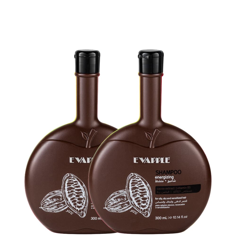 Kit Shampoo e Condicionador Cacoa Extract - Evapple